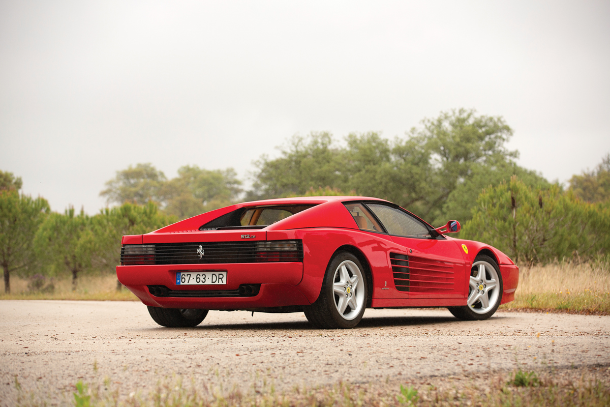 1993 Ferrari 512 TR offered at RM Sotheby’s The Sáragga Collection live auction 2019